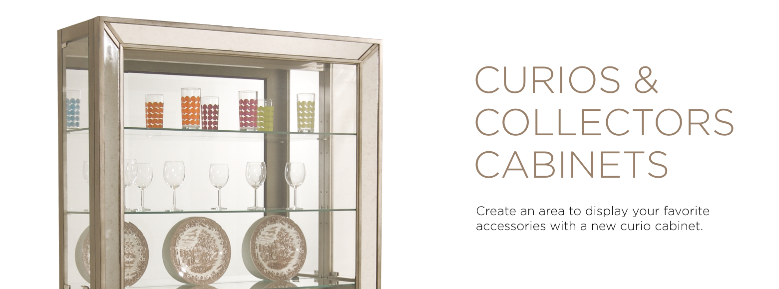 Curios & Collectors Cabinets